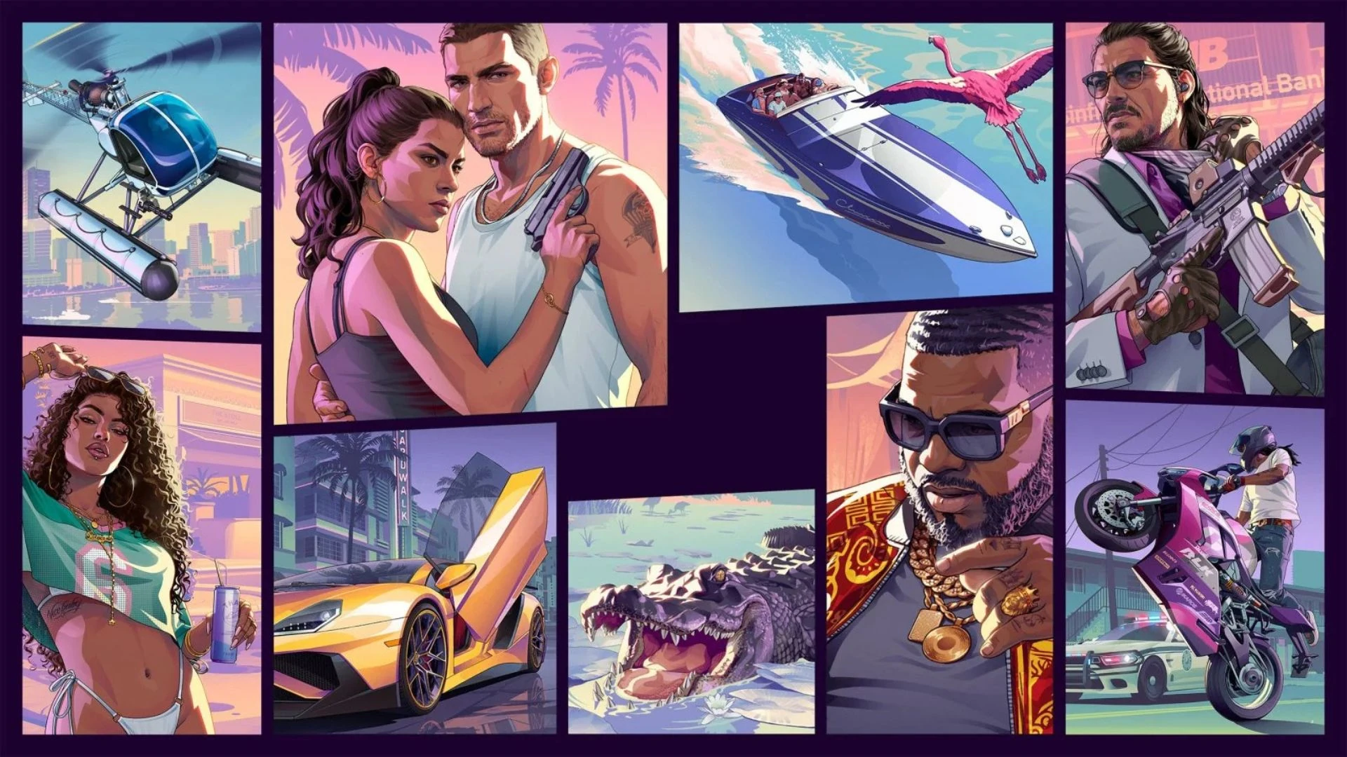 GTA 6, la copertina svela i volti: chi sono i personaggi misteriosi