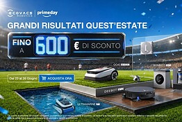 ECOVACS Prime Day: robot smart in offerta fino al 41%