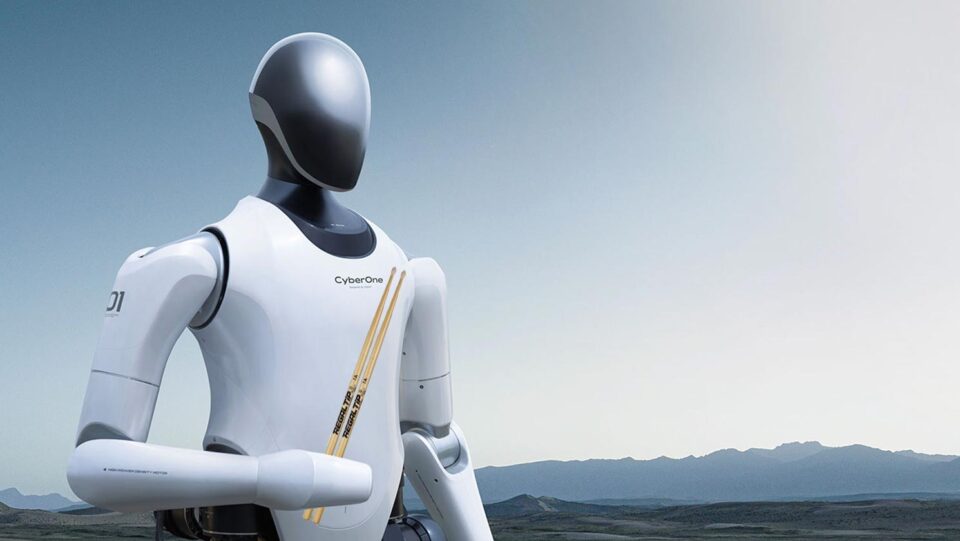 Xiaomi CyberOne, il robot umanoide che scatta foto da solo con uno smartphone