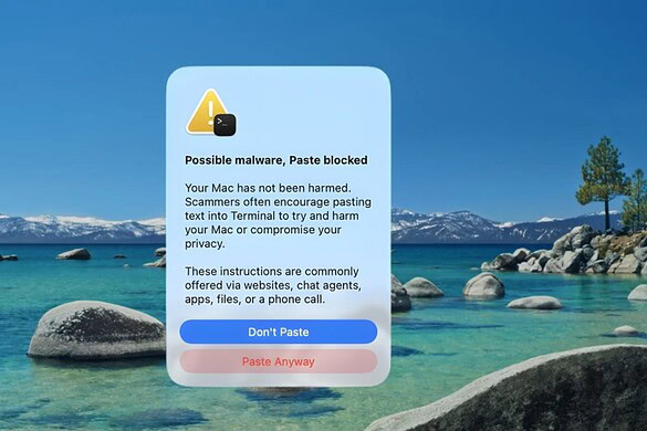 macOS 26.4 blocca i comandi nel Terminale: ecco perché lo fa Apple