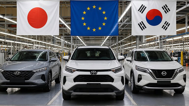 Made in EU si apre a Giappone e Corea del Sud: la svolta UE sulle auto - Made in EU auto