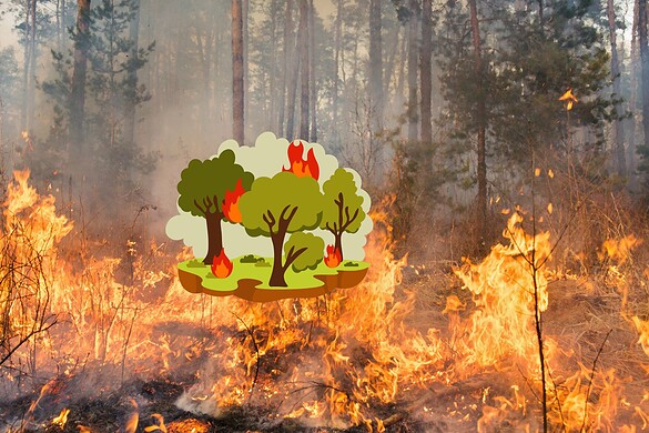 Incendi boschivi in Italia, il 2025 è da record: 965 km² in fumo