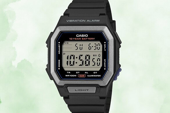 Casio W-738H-1AV, l’orologio con batteria che dura fino a 10 anni