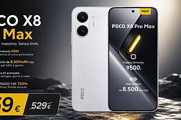 POCO X8 Pro Max in offerta: 8500 mAh e 100 W a 459 €