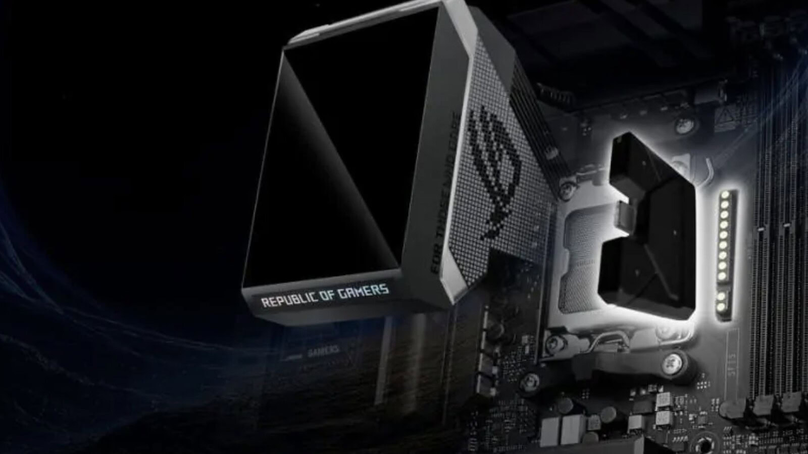 ASUS ROG Strix LC IV: il dissipatore AIO senza cavi con display da 5 pollici