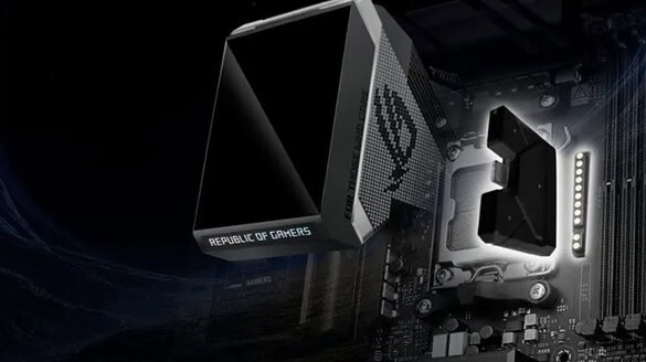 ASUS ROG Strix LC IV: il dissipatore AIO senza cavi con display da 5 pollici