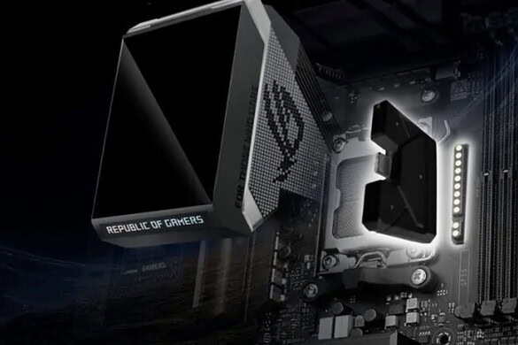 ASUS ROG Strix LC IV: il dissipatore AIO senza cavi con display da 5 pollici