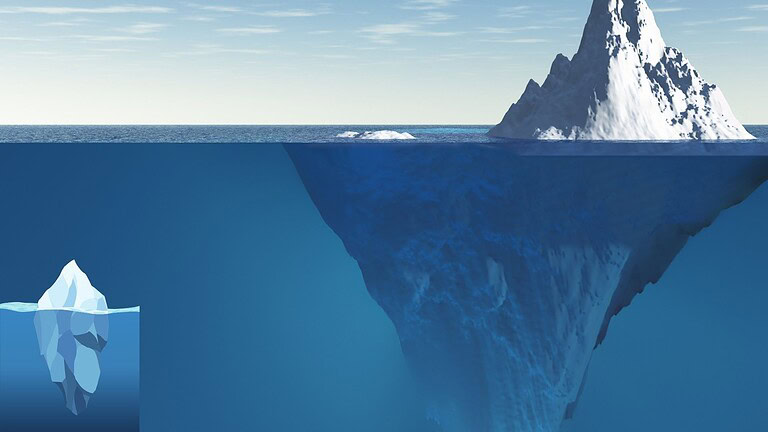 Iceberg in Groenlandia: lo scioglimento ridisegna la vita negli abissi
