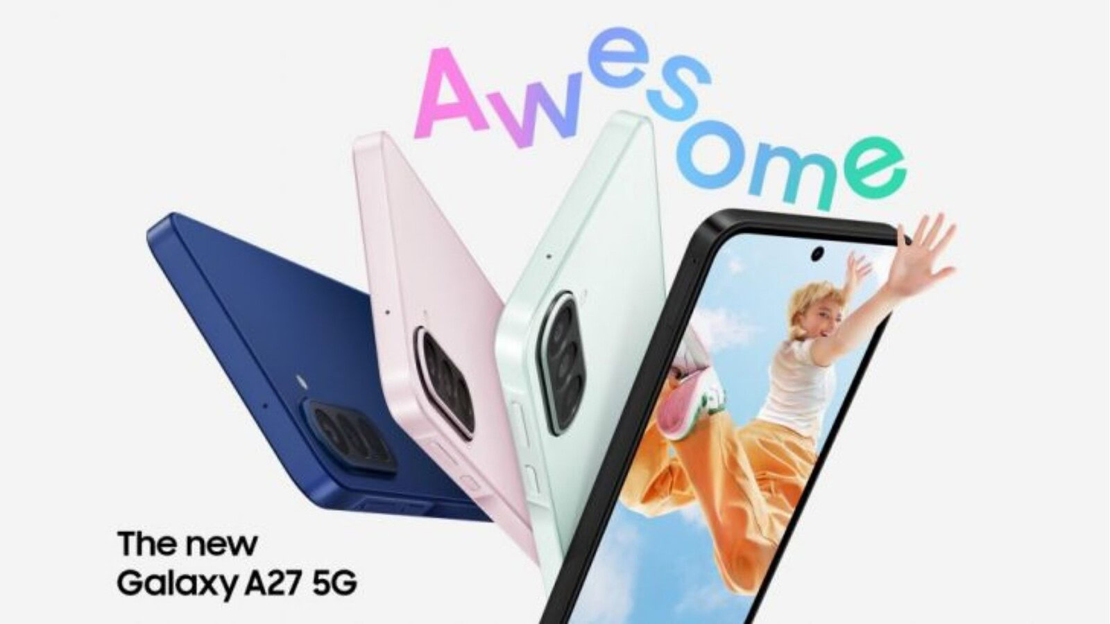 Samsung Galaxy A27 5G ufficiale: display 120 Hz e AI evoluta