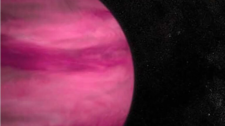 Pianeta Rosa, il James Webb svela cieli di sale a 57 anni luce