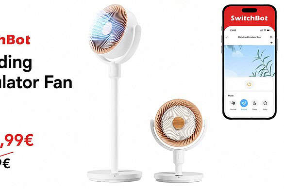 SwitchBot Standing Circulator Fan in offerta per il Prime Day 2026