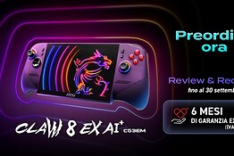 MSI Claw 8 EX AI+ debutta in Italia con gaming AI e potenza portatile