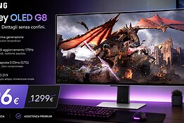 Samsung Odyssey OLED G8 in offerta: 4K, QD-OLED e 240Hz a 806€