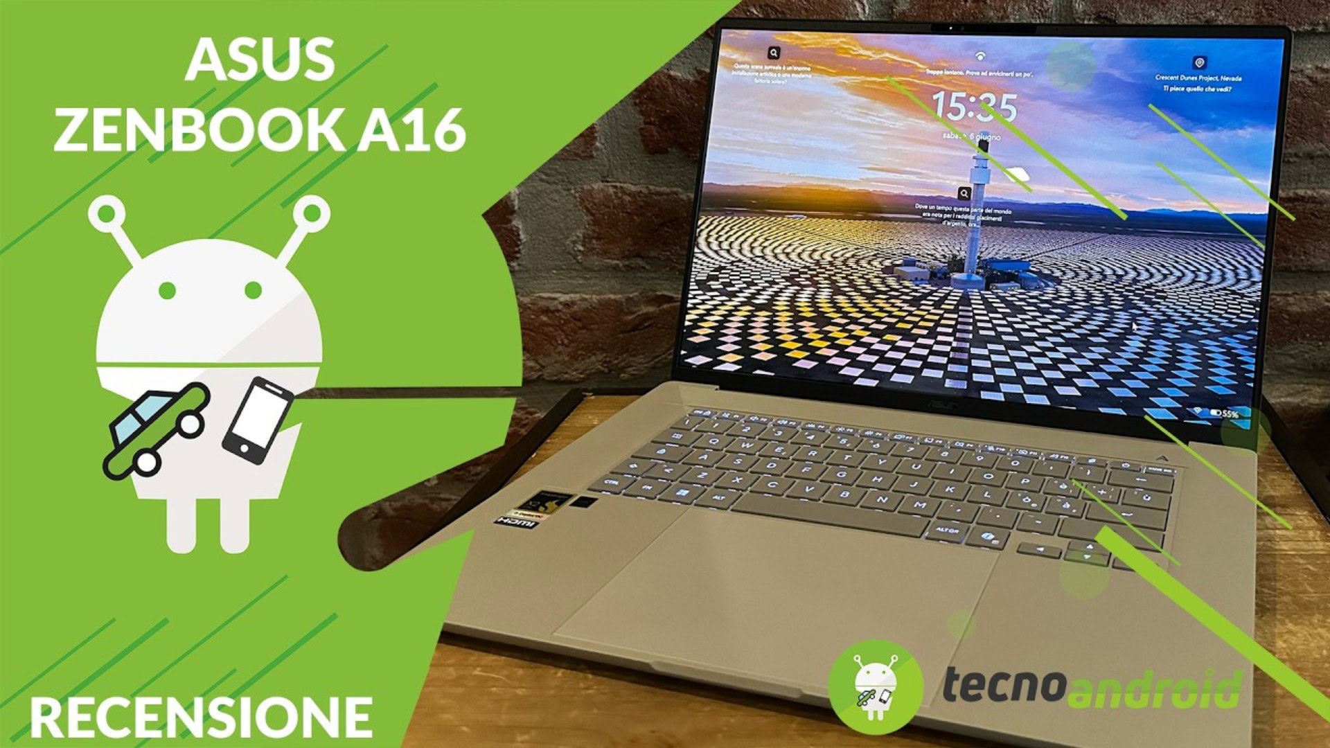ASUS Zenbook A16: il 16 pollici ultraportatile con Snapdragon X2 e OLED 3K – Recensione