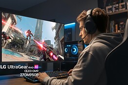 LG UltraGear evo AI 27GM950B debutta in Italia: monitor con Mini LED e IA