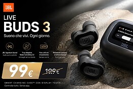 JBL Live Buds 3 al minimo storico su Amazon: sconto del 50%