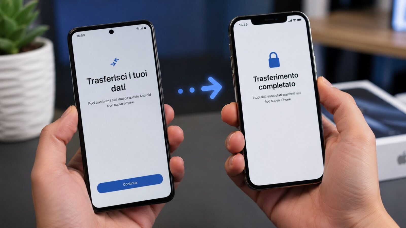 Da Android a iOS, l'UE rende più facile il passaggio da oggi 1 giugno