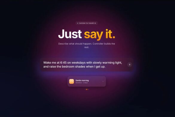 Controller for HomeKit, l’AI crea scene e automazioni: basta descriverle