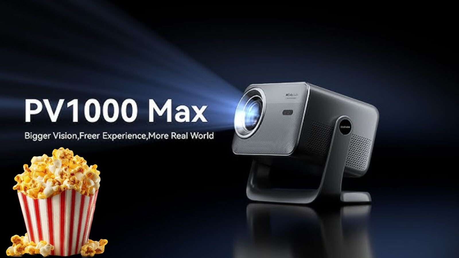 Blackview Pv1000 Max: Il Proiettore Smart 4K Che Ruota A 360 Gradi