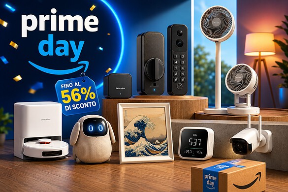 SwitchBot Prime Day 2026: le migliori offerte smart home fino al 50%
