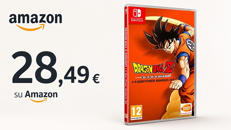 Dragon Ball Z: Kakarot per Nintendo Switch al minimo storico su Amazon