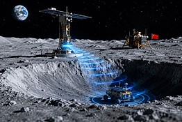 Energia wireless sulla Luna: la soluzione cinese per i crateri al buio