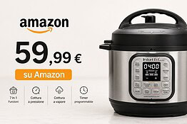 Instant Pot Duo Mini 3L in offerta su Amazon: è un super prezzo