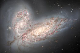 Via Lattea, la collisione con la galassia salsiccia l’ha ruotata di 90 gradi
