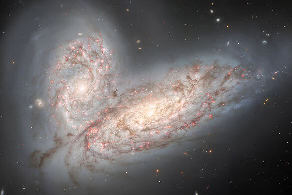 Via Lattea, la collisione con la galassia salsiccia l’ha ruotata di 90 gradi