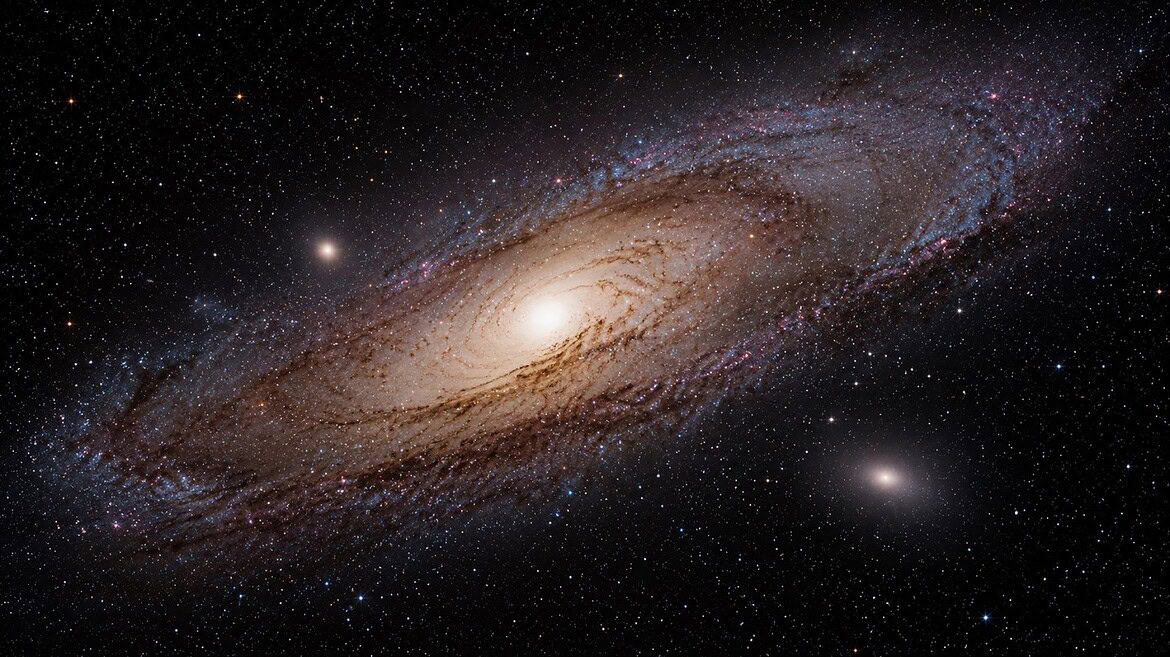 Andromeda rallenta la nascita di stelle: la scoperta di Hubble