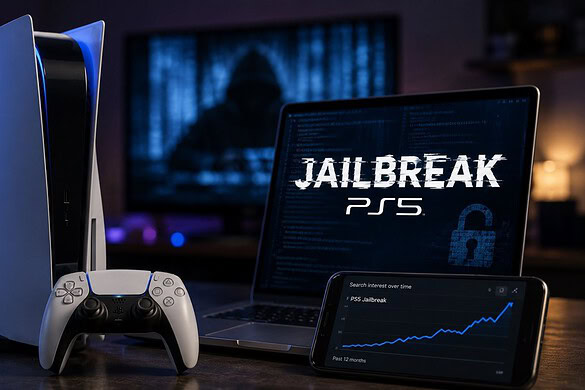 PlayStation 5, boom di ricerche sul jailbreak dopo l’addio ai dischi di Sony