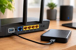 Porta USB del router: ecco a cosa serve e cosa puoi farci davvero