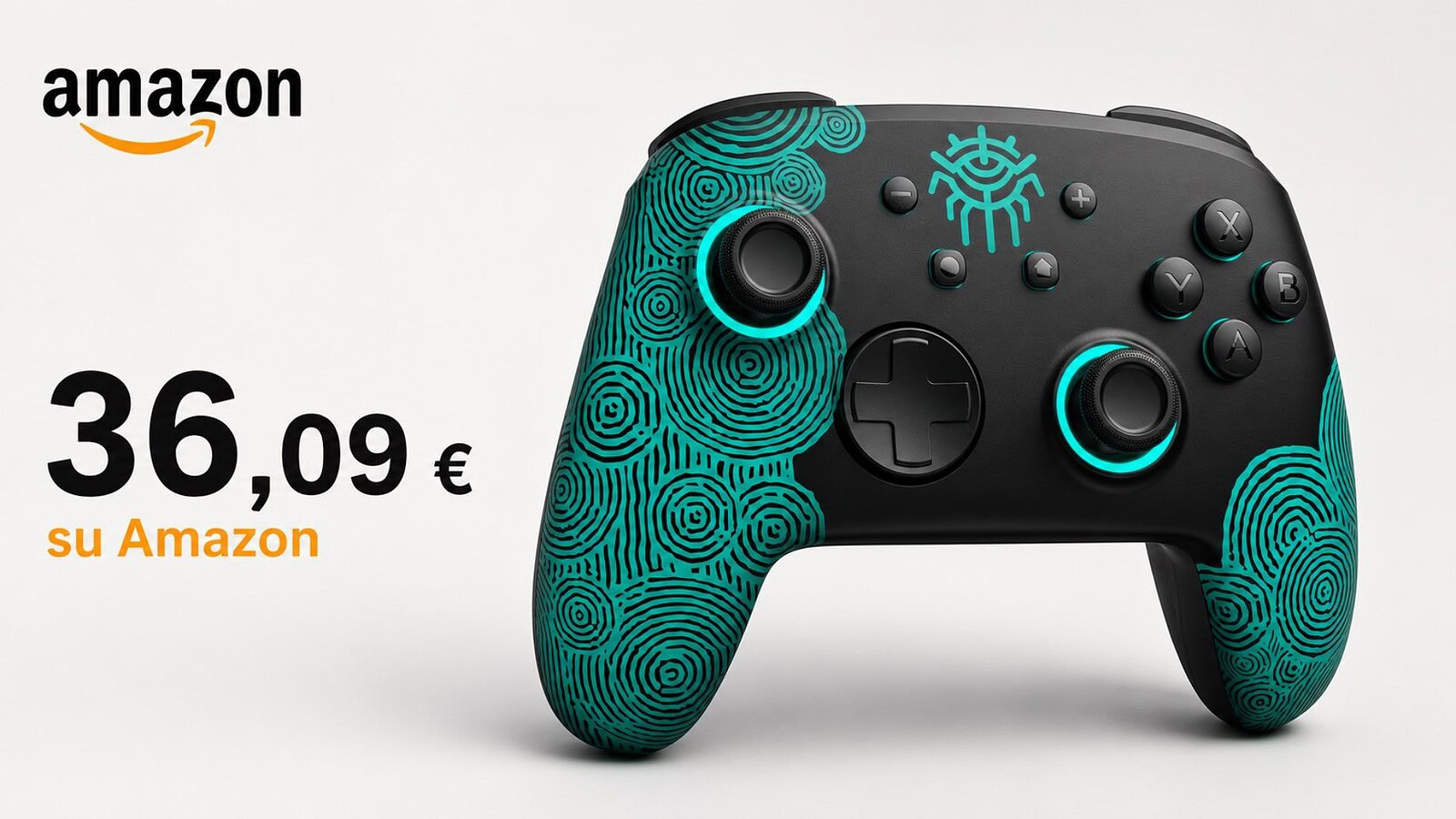 Controller Palpow a tema Zelda in sconto del 20% su Amazon