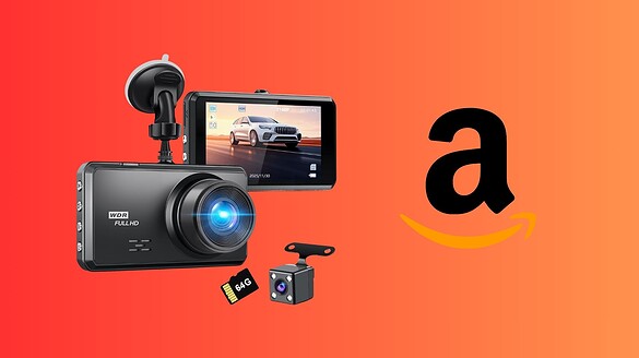 Dashcam Miden 4K a meno di 42€ su Amazon: doppia telecamera e sensore Sony