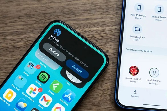 AirDrop e Quick Share, le falle mettono a rischio 5 miliardi di dispositivi