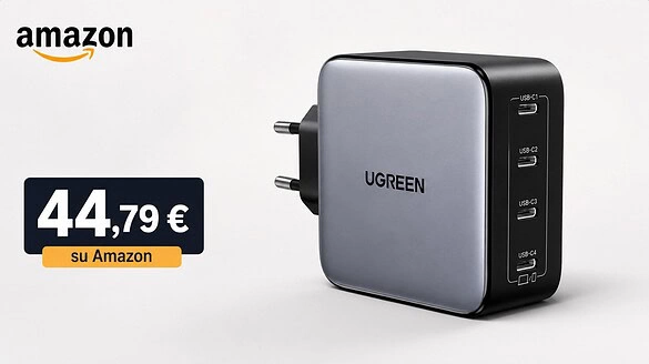 UGREEN Nexode 100W in offerta su Amazon con sconto oltre il 35%