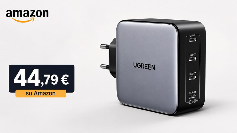 UGREEN Nexode 100W in offerta su Amazon con sconto oltre il 35%