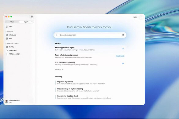 Gemini Spark arriva agli abbonati Google AI Pro negli USA