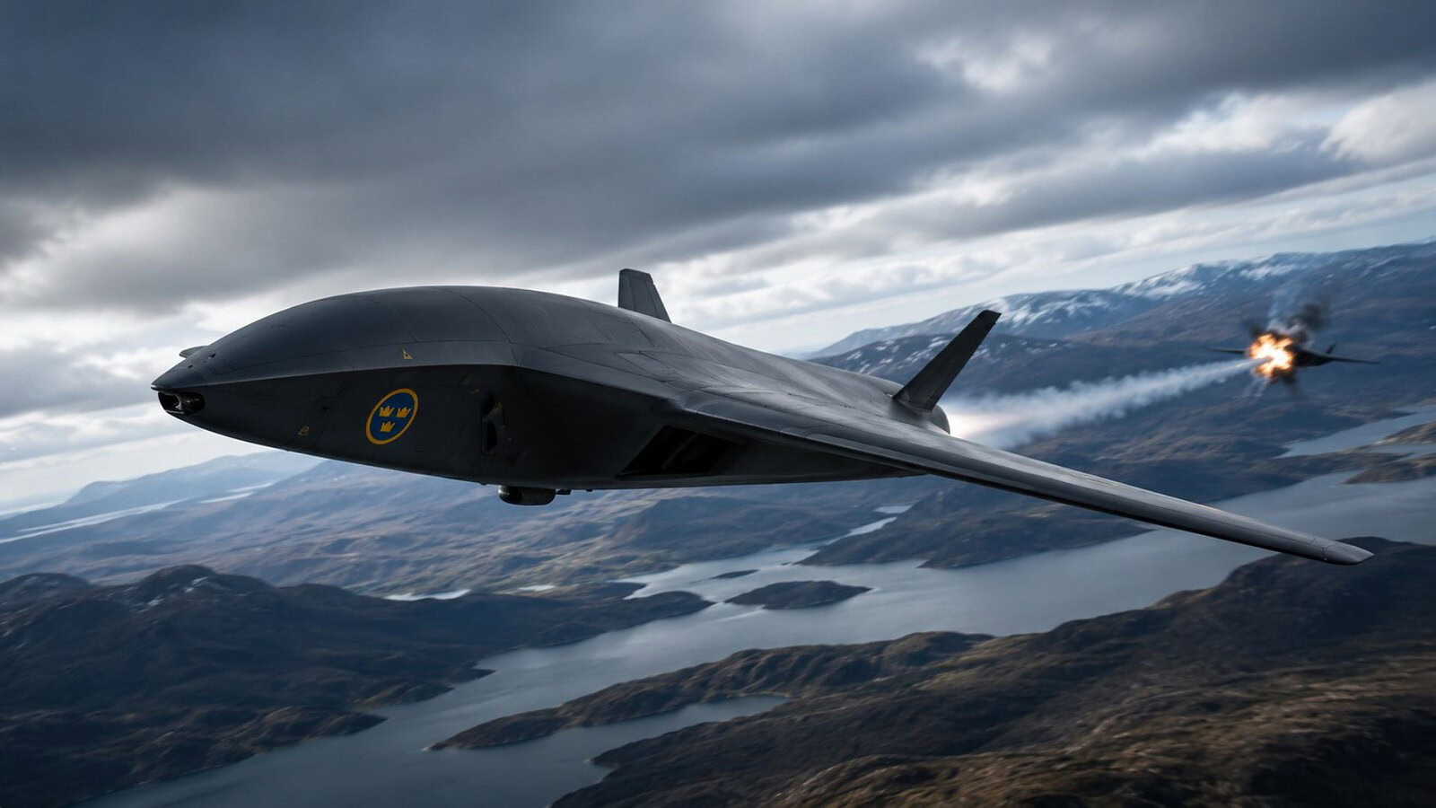 K100XR, il drone intercettore svedese che abbatte le minacce low cost