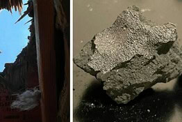 Meteorite sfonda il tetto e finisce sul letto nel New Jersey