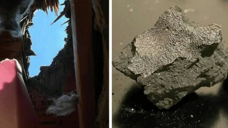 Meteorite sfonda il tetto e finisce sul letto nel New Jersey
