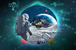 Moonlight: la ESA porterà Internet e WiFi sulla Luna