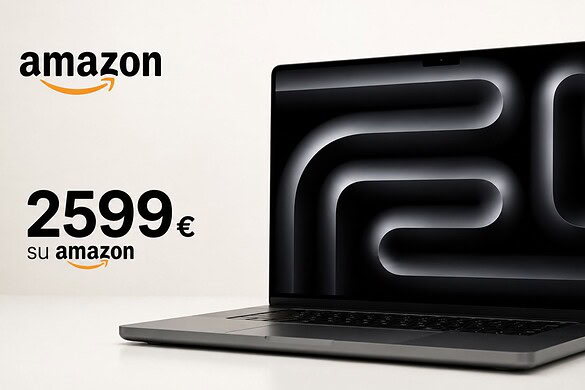 MacBook Pro 14 M5 Pro crolla a 2.599€ su Amazon: 400€ di sconto