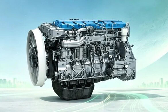 Motore a idrogeno da 600 CV di Weichai sfida il diesel