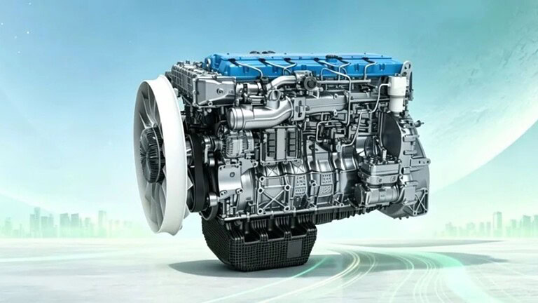 Motore a idrogeno da 600 CV di Weichai sfida il diesel