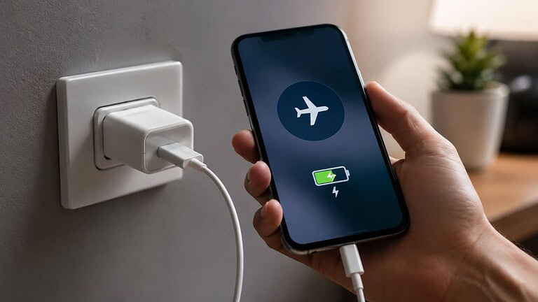 Modalità aereo in ricarica: perché attivarla fa la differenza