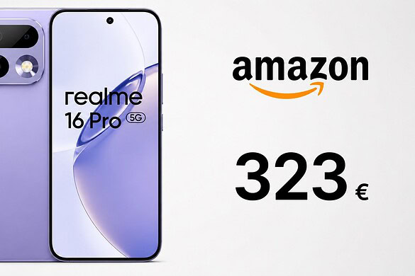 Realme 16 Pro crolla su Amazon: 512 GB a 323 euro con sconto del 33%