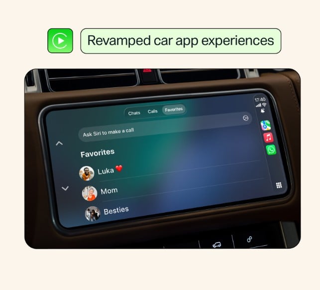WhatsApp su iPad - dettaglio WhatsApp: novità anche per iPad, CarPlay e Auto, il resoconto
