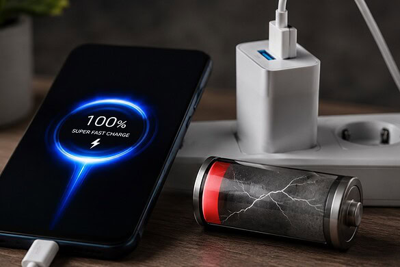 Ricarica rapida: davvero rovina la batteria dello smartphone?