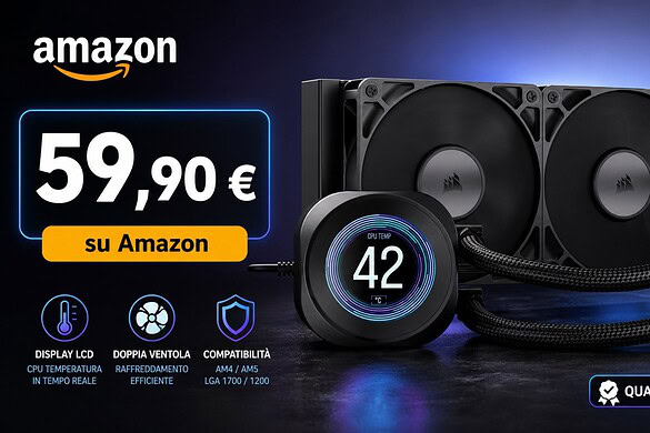 Corsair Nautilus al minimo storico: sconto del 60% su Amazon